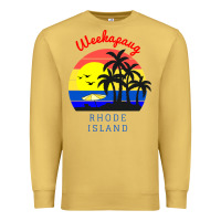 Antique Gold weekapaug, rhode island sunset Premium Sweatshirt - artisFamous