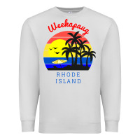 Dove Grey weekapaug, rhode island sunset Premium Sweatshirt - artisFamous