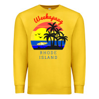 Lemon weekapaug, rhode island sunset Premium Sweatshirt - artisFamous