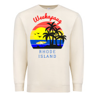 Sandshell weekapaug, rhode island sunset Premium Sweatshirt - artisFamous
