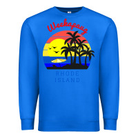 True Royal weekapaug, rhode island sunset Premium Sweatshirt - artisFamous