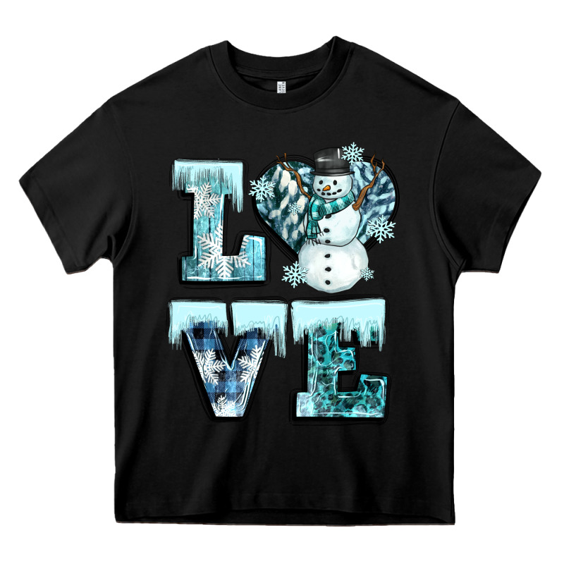 Love Winter Heavy Core Tee by CowGirlArtShop | Teevron