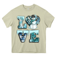 Mossy love winter Heavy Core Tee - CowGirlArtShop