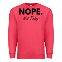 Cardinal nope not today Premium Sweatshirt - artisFamous