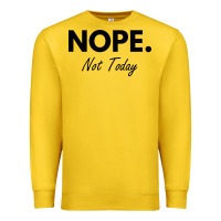 Lemon nope not today Premium Sweatshirt - artisFamous