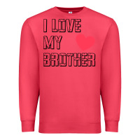 Cardinal i love my brother, brothers day , brother sister  love Premium Sweatshirt - artisFamous