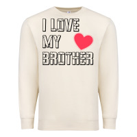 Sandshell i love my brother, brothers day , brother sister  love Premium Sweatshirt - artisFamous