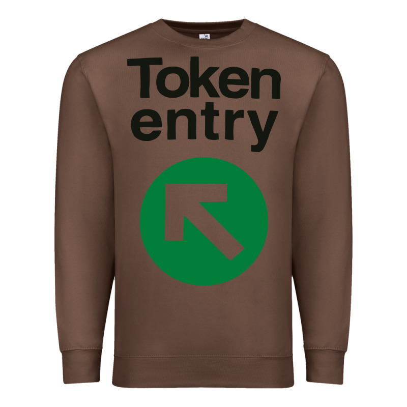 Token Entry Premium Sweatshirt by artisFamous | Teevron