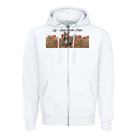 White life is better with a pittie Zipper Hoodie - JahusDesignShop