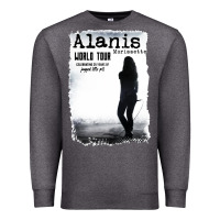 Charcoal Heather alanis morissette, world tour Premium Sweatshirt - artisFamous