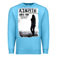 Ocean Blue alanis morissette, world tour Premium Sweatshirt - artisFamous