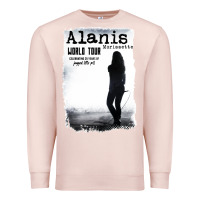 Pale Pink alanis morissette, world tour Premium Sweatshirt - artisFamous