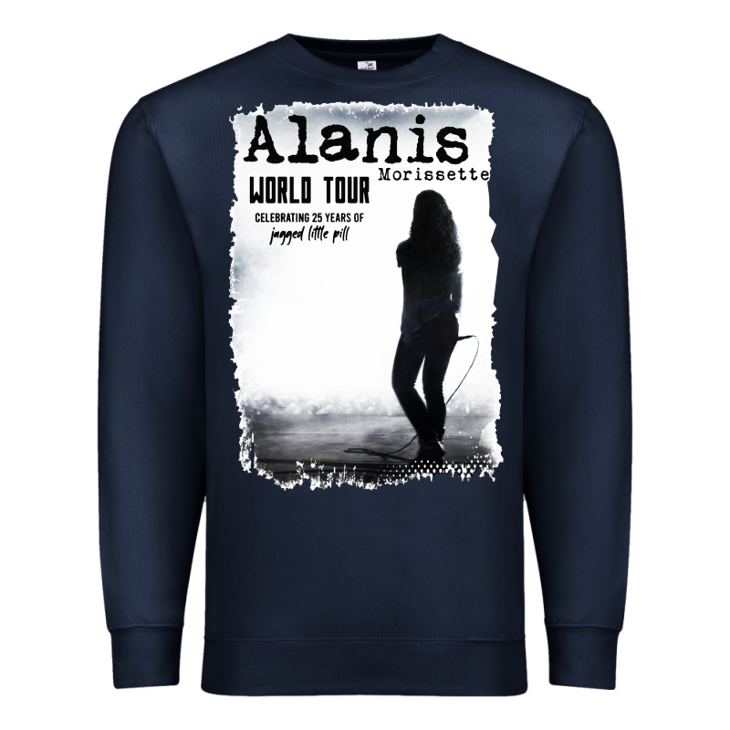 Alanis Morissette, World Tour Premium Sweatshirt by artisFamous | Teevron