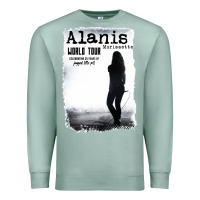 Seafoam alanis morissette, world tour Premium Sweatshirt - artisFamous