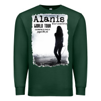 Sports Green alanis morissette, world tour Premium Sweatshirt - artisFamous