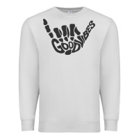 Dove Grey goodvibes shaka Premium Sweatshirt - artisFamous