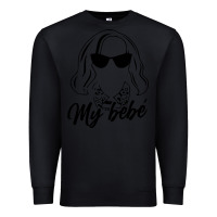 Black my bebe moira rose Premium Sweatshirt - artisFamous