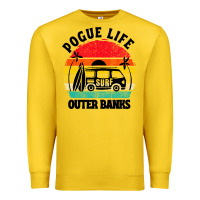 Lemon car pogue life outer banks Premium Sweatshirt - artisFamous