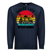 Navy car pogue life outer banks Premium Sweatshirt - artisFamous