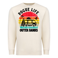 Sandshell car pogue life outer banks Premium Sweatshirt - artisFamous