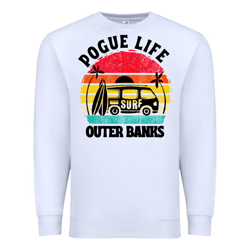 Car Pogue Life Outer Banks Premium Sweatshirt by artisFamous | Teevron