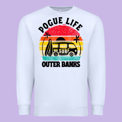 Car Pogue Life Outer Banks Premium Sweatshirt Designed By Artisfamous