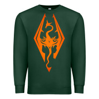 Sports Green skyrim elder scrolls oblivion Premium Sweatshirt - artisFamous
