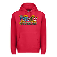 Cardinal proud veteran boots and hats Premium Hoodie - Artiststas