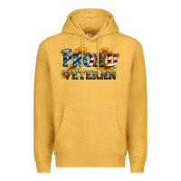Mustard proud veteran boots and hats Premium Hoodie - Artiststas