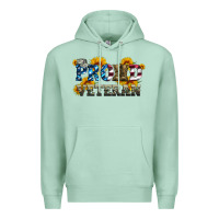 Seafoam proud veteran boots and hats Premium Hoodie - Artiststas
