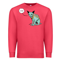 Cardinal lying cat Premium Sweatshirt - artisFamous