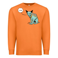 Carrot lying cat Premium Sweatshirt - artisFamous