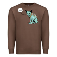 Chestnut lying cat Premium Sweatshirt - artisFamous