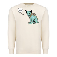 Sandshell lying cat Premium Sweatshirt - artisFamous