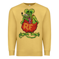 Antique Gold classic rat fink Premium Sweatshirt - artisFamous
