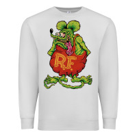 Dove Grey classic rat fink Premium Sweatshirt - artisFamous