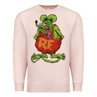 Pale Pink classic rat fink Premium Sweatshirt - artisFamous