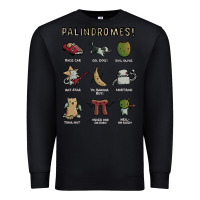 Black palindromes! Premium Sweatshirt - artisFamous