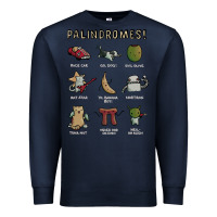 Navy palindromes! Premium Sweatshirt - artisFamous