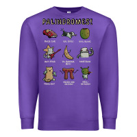 Purple palindromes! Premium Sweatshirt - artisFamous