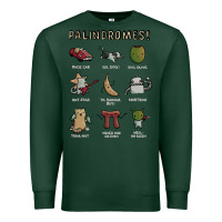 Sports Green palindromes! Premium Sweatshirt - artisFamous
