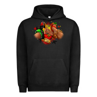 Pigment Black Juneteenth sneaker and heel afro woman Urban Hoodie - RanaPortraitStore