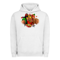 Pigment Lunar Rock Juneteenth sneaker and heel afro woman Urban Hoodie - RanaPortraitStore
