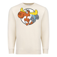 Sandshell Vintage Rocky And Bullwinkle Premium Sweatshirt - artisFamous