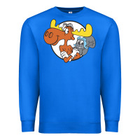 True Royal Vintage Rocky And Bullwinkle Premium Sweatshirt - artisFamous