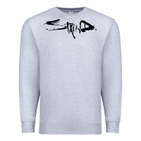 Heather Grey staind new Premium Sweatshirt - artisFamous
