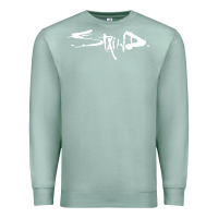 Seafoam staind new Premium Sweatshirt - artisFamous