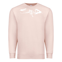 Pale Pink staind new Premium Sweatshirt - artisFamous