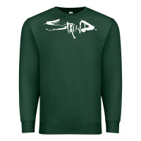 Sports Green staind new Premium Sweatshirt - artisFamous