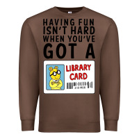 Chestnut arthur library card classic rachelrae09 Premium Sweatshirt - artisFamous